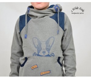 Stickdatei - Französische Bulldogge